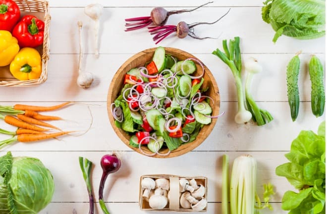 dieta rica em vegetais benefícios