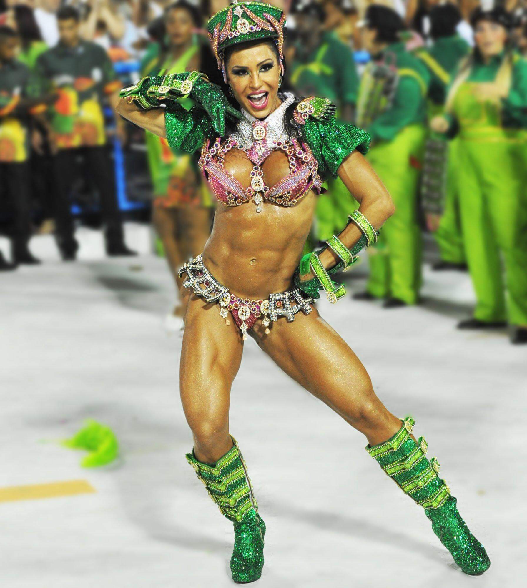 Gracyane Barbosa é uma das brasileiras mais lindas da passarela