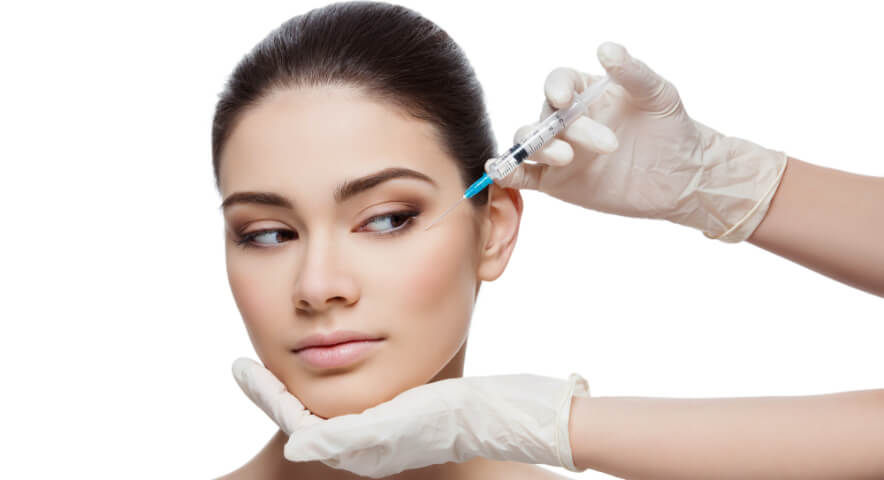 procedimento de preenchimento facial